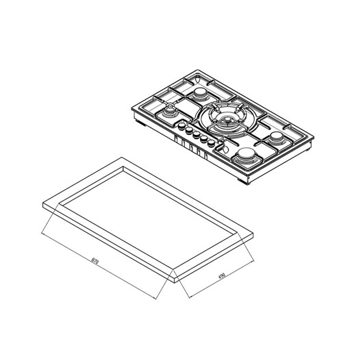 اجاق گاز کن مدل بتریا | Betria